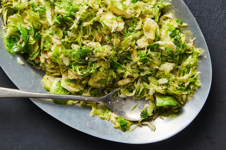 Brussels Sprouts Hash With Lemon