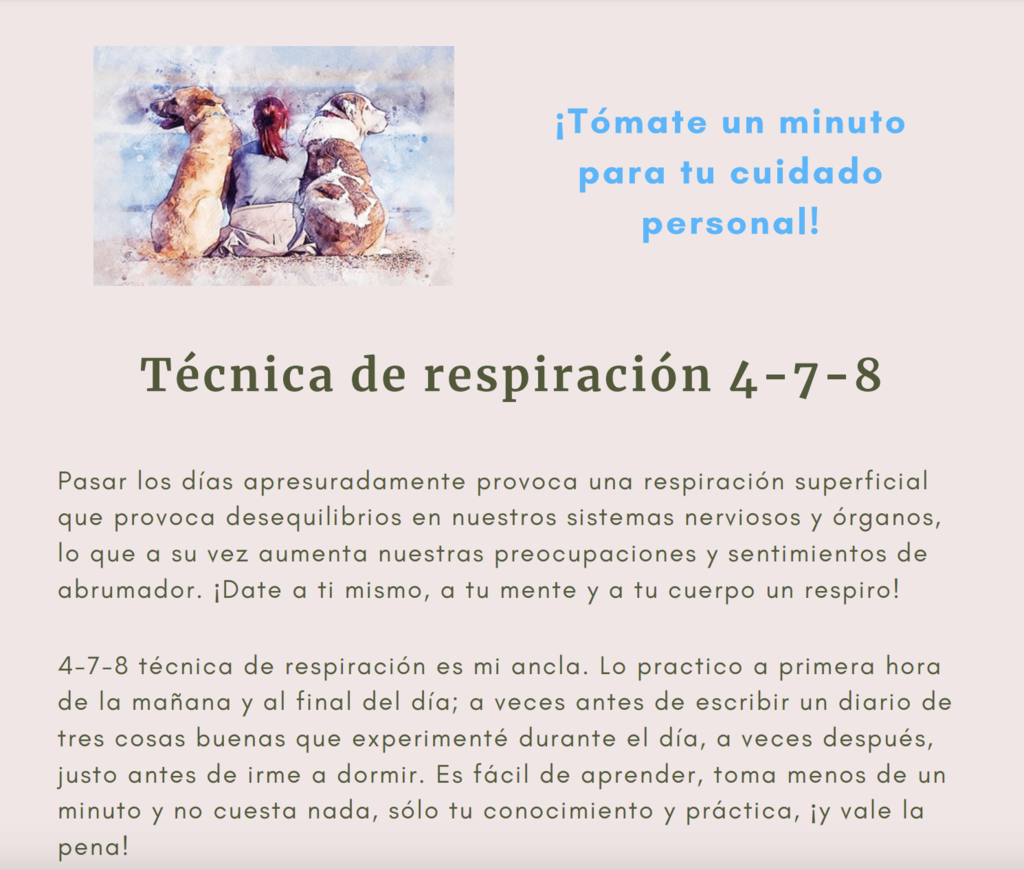Técnica de respiración 4-7-8
